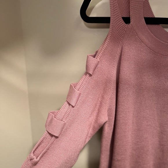 Mauve ladder sleeve sweater - Picture 2 of 2